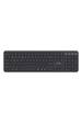 Obrázok pre Trust Vaiya US Black USB + RF Wireless + Bluetooth - klávesnice