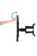 Obrázok pre B-Tech Twin Cantilever 190,5 cm (75") Zeď Černá
