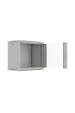 Obrázok pre Rack cabinet 19" 9U 540x350 grey glass doors