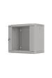 Obrázok pre Rack cabinet 19" 9U 540x350 grey glass doors