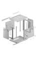 Obrázok pre Lanberg WF01-6409-23S rack 9U Nástěnný regál Šedá