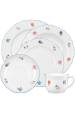 Obrázok pre Seltmann Weiden 4003106989862 sada nádobí 30 kusů Porcelán Bílá