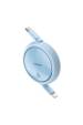 Obrázok pre Baseus Free2Pull - rozbalovací kabel 20 W USB-C – Lightning, 1 m (modrý)