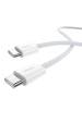 Obrázok pre Baseus Superior Datový kabel USB C na USB C 1 m 30 W Bílá