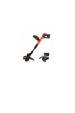 Obrázok pre Black & Decker BCST918D1-QW křovinořez / strunová sekačka 28 cm Baterie Černá, Oranžová