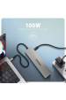Obrázok pre Axagon HMC-7HX2 dokovací stanice/replikátor portů Kabel USB 3.2 Gen 1 (3.1 Gen 1) Type-C Šedá