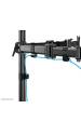 Obrázok pre Neomounts NM-D135D3BLACK Držák/stojan na monitor 68,6 cm (27") Stůl Černá