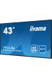 Obrázok pre iiyama LH4341UHS-B2 sdělovací displej 108 cm (42.5") LCD 500 cd/m² 4K Ultra HD Zabudovaný procesor Android 8.0 24/7