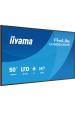 Obrázok pre iiyama LH5064UHS-B1AG sdělovací displej Plochá digitální tabule 127 cm (50") Wi-Fi 500 cd/m² 4K Ultra HD Černá Zabudovaný procesor Android 24/7