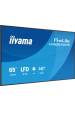 Obrázok pre iiyama LH6564UHS-B1AG sdělovací displej Plochá digitální tabule 165,1 cm (65") Wi-Fi 500 cd/m² 4K Ultra HD Černá Zabudovaný procesor Android 24/7