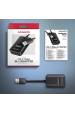 Obrázok pre Axagon ADM2-AM USB-A 10Gbps - M.2 NVMe & SATA SSD adaptér, kabelis USB-A 10cm SSD rámeček Černá