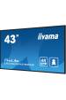 Obrázok pre iiyama LH4360UHS-B2AG sdělovací displej Digitální tabule 108 cm (42.5") LED Wi-Fi 500 cd/m² 4K Ultra HD Černá Zabudovaný procesor Android 11 24/7