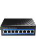 Obrázok pre Cudy 8-Port 10/100M Industrial PoE Switch Nespravované Fast Ethernet (10/100) Podpora napájení po Ethernetu (PoE) Černá