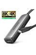 Obrázok pre Axagon RVC-HI8KPD, USB-C -> HDMI 2.1 redukce / adaptér, 8K/60Hz, 4K/144Hz, HDR10+, PD100W 0,16 m USB typu C HDMI + USB Type-C