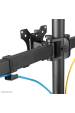 Obrázok pre Neomounts FPMA-D550D3BLACK Držák/stojan na monitor 68,6 cm (27") Stůl Černá