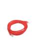 Obrázok pre PATCHCORD KAT.6 UTP 3M CZERWONY FLUKE PASSED LANBERG 10-PACK