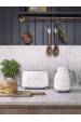 Obrázok pre Smeg TSF01WHEU toustovač 6 2 krajíců 950 W Bílá