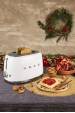 Obrázok pre Smeg TSF01WHEU toustovač 6 2 krajíců 950 W Bílá