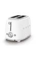 Obrázok pre Smeg TSF01WHEU toustovač 6 2 krajíců 950 W Bílá