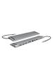 Obrázok pre LogiLink UA0373 dokovací stanice/replikátor portů Kabel USB 3.2 Gen 1 (3.1 Gen 1) Type-C Hliník