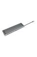 Obrázok pre LogiLink UA0373 dokovací stanice/replikátor portů Kabel USB 3.2 Gen 1 (3.1 Gen 1) Type-C Hliník