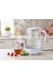 Obrázok pre Esperanza EKK011W Rychlovarná konvice 1,7 l sklo/bílá 2200 W
