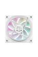 Obrázok pre DeepCool FL12 WH-3 in 1 Počítačová skříň Ventilátor 12 cm Bílá 3 kusů