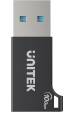 Obrázok pre UNITEK ADAPTER USB-A - USB-C 10Gbps  M/F
