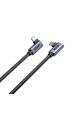Obrázok pre UNITEK C14147ABK01-0.5M - USB C 90°/90° PD 100W M/M 1M