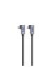 Obrázok pre UNITEK C14147ABK01-0.5M - USB C 90°/90° PD 100W M/M 1M