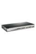 Obrázok pre D-Link DXS-1210-12TC/E síťový přepínač Řízený L2 10G Ethernet (100/1000/10000) 1U Černá, Stříbrná