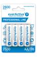 Obrázok pre Akumulátory everActive Ni-MH R6 AA 2600 mAh Professional Line
