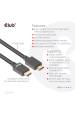 Obrázok pre CLUB3D CAC-1375 HDMI kabel 5 m HDMI Typ A (standardní) Černá