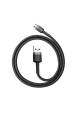Obrázok pre Kabel Baseus Cafule 2,4A 1m Micro USB (šedý/černý)