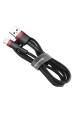 Obrázok pre Kabel USB Lightning Baseus Cafule 1,5A 2m (černý a červený)