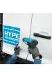 Obrázok pre Makita HG6031VK tepelná pistole 500 l/min 600 °C 1800 W Černá, Modrá