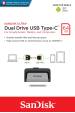 Obrázok pre Sandisk Ultra Dual Drive USB Type-C USB paměť 64 GB USB Type-A / USB Type-C 3.2 Gen 1 (3.1 Gen 1) Černá, Stříbrná