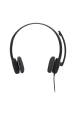 Obrázok pre Logitech H150 Sluchátka s mikrofonem Kabel Přes hlavu Kancelář / call centrum Černá