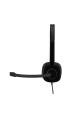 Obrázok pre Logitech H150 Sluchátka s mikrofonem Kabel Přes hlavu Kancelář / call centrum Černá