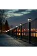 Obrázok pre LED solární sloupková lampa 100*100 Greenblue GB128 - obklopující stříška