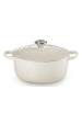 Obrázok pre Le Creuset 2025766 litinový hrnec 2,4 l Bílá