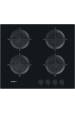 Obrázok pre Whirlpool AKT 616/NB Černá Vestavěné 60 cm Plynový 4 zóna/zón