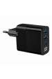 Obrázok pre Gembird TA-UC-PDQC30LCD-BK-02 nabíječka na PDA/mobilní telefon Univerzální Černá AC Rychlé nabíjení Vnitřní