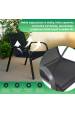 Obrázok pre Extralink Black Forest Garden Furniture Set, Textilene Two Chairs + Black Table sada venkovního nábytku Černá