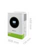 Obrázok pre Qoltec 53866 Hybridní solární invertor Off-Grid 6200W | 120A | 48V | MPPT | BMS | Možnost Wi-Fi | Sinus | Účiník 1,0