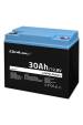 Obrázok pre Qoltec 53703 LiFePO4 lithium-železitý fosfátový akumulátor | 12,8 V | 30 Ah | 384 Wh | BMS