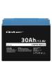 Obrázok pre Qoltec 53703 LiFePO4 lithium-železitý fosfátový akumulátor | 12,8 V | 30 Ah | 384 Wh | BMS