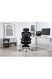 Obrázok pre Ergonomická kancelářská židle Activejet YK848 černá
