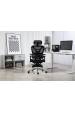 Obrázok pre Ergonomická kancelářská židle Activejet YK848 černá