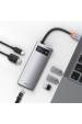 Obrázok pre Baseus Metal Gleam USB 3.2 Gen 1 (3.1 Gen 1) Type-C Šedá